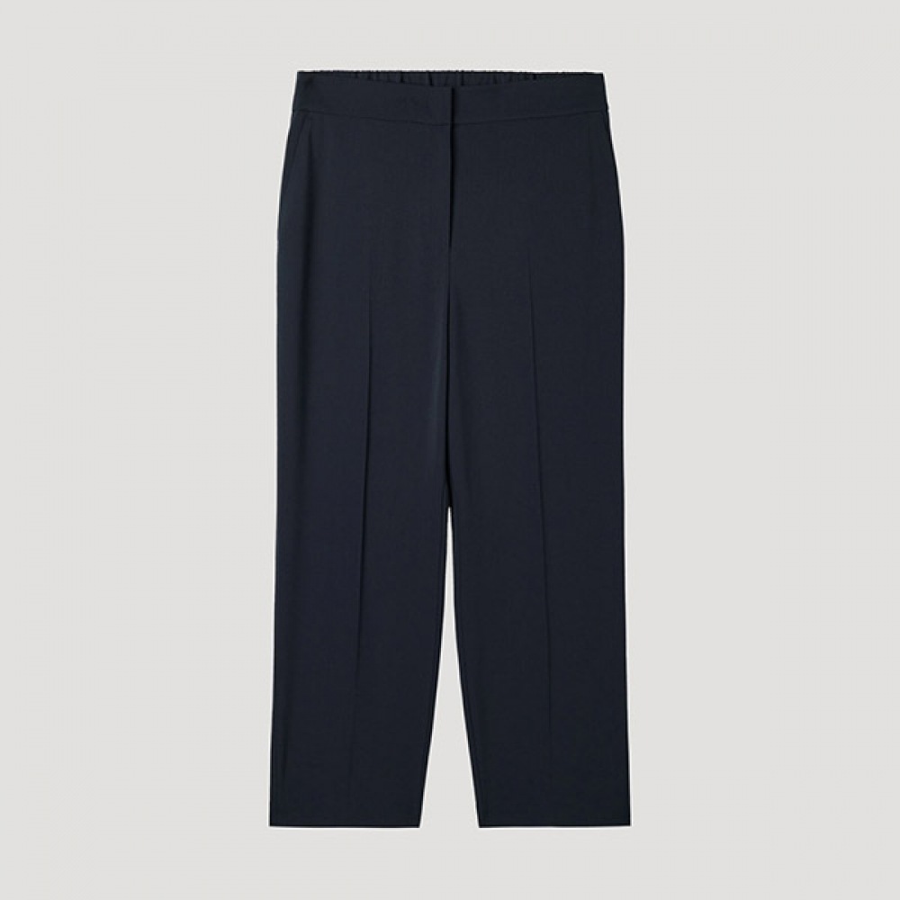 [Shes Miss] フォーマルバックバンディングテーパードパンツ_swwslp21010_DN