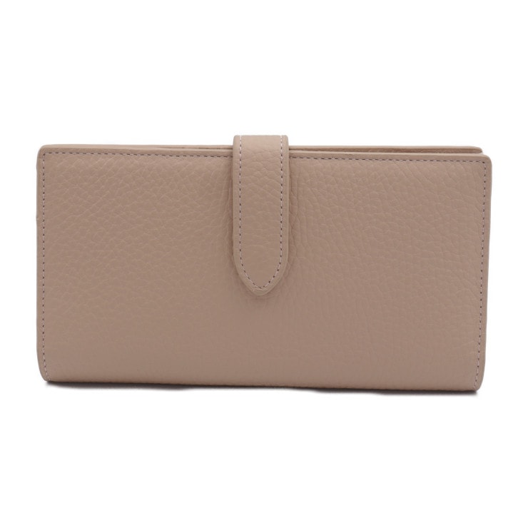 超美品 COCOCELUX GOLD ココセリュックス ゴールド 長財布 - 二つ折り財布 GOLDヘラクレス シュリンクレザー ベージュ系 ゴールド金具 ロングウォレット【本物保証】