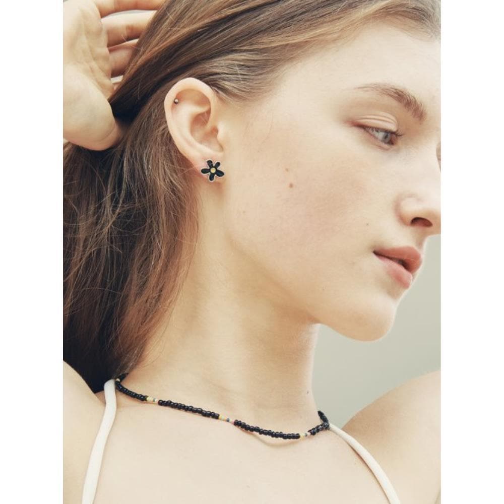 VINTAGE HOLLYWOOD Tropical Flower Earrings VH2336EA008B