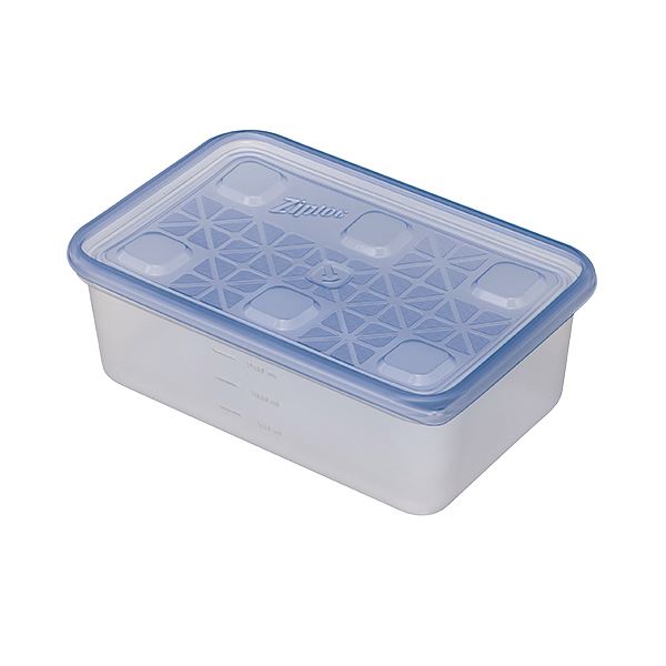 旭化成ホームプロダクツ業務用ジップロック コンテナー 長方形 1900ml 1パック(10個)