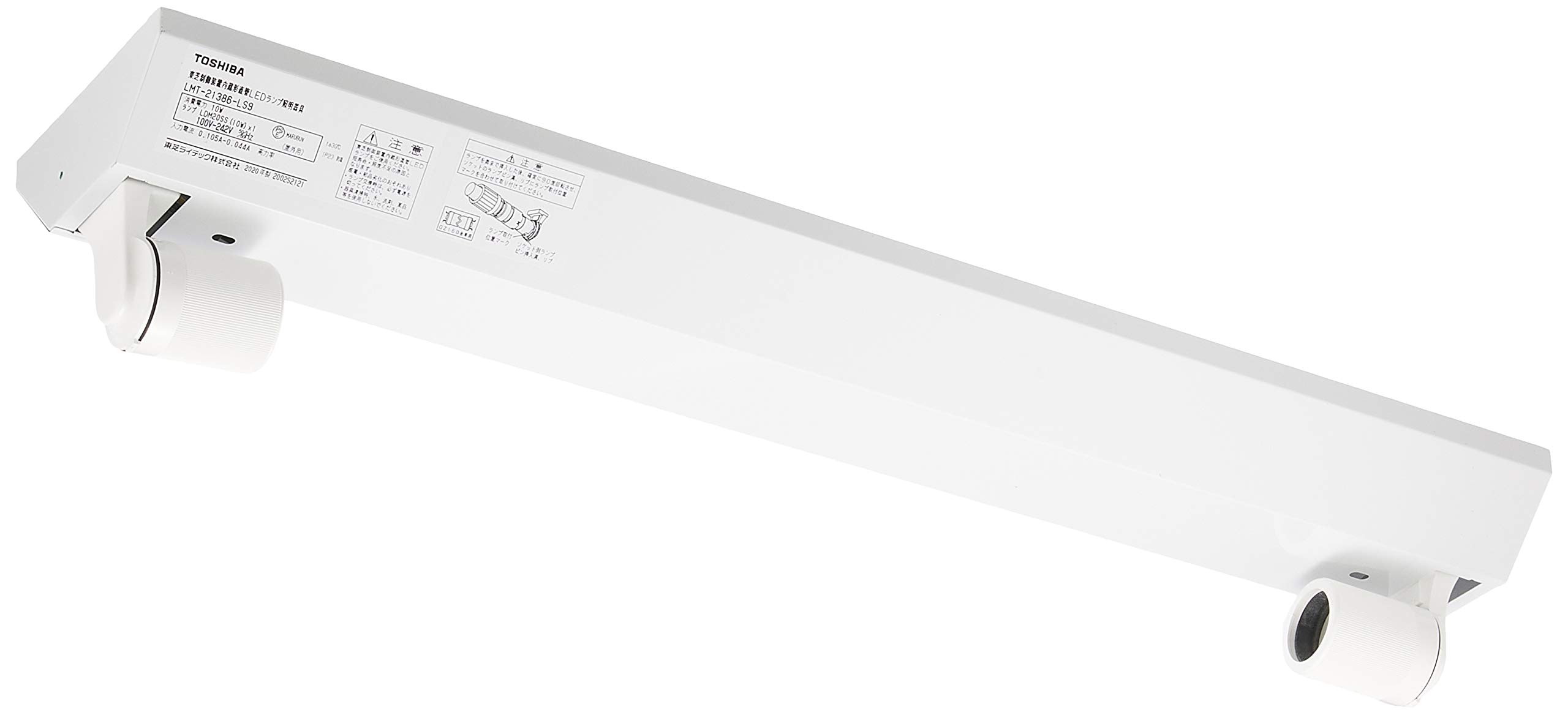 TOSHIBA(東芝) 施設・屋外照明 LED器具防水逆富士1灯 LMT-21386-LS9 6,237円