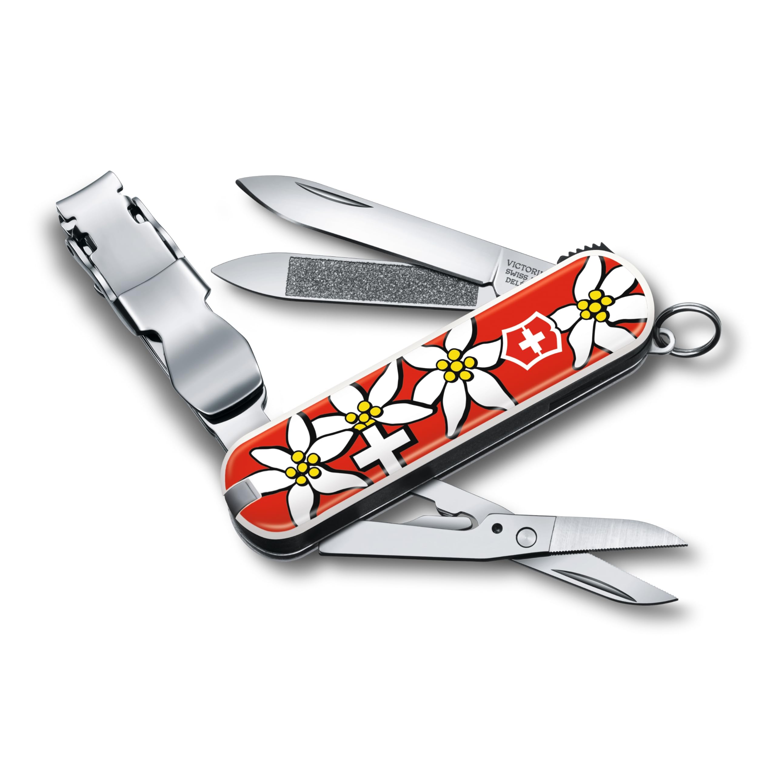 VICTORINOX(ビクトリノックス) ネイルクリップ 爪切り つめきり 防災グッズ カーブ刃 防災グッズ 救急 ステンレス鋼 さびにくい コンパクト 【国内正規品】