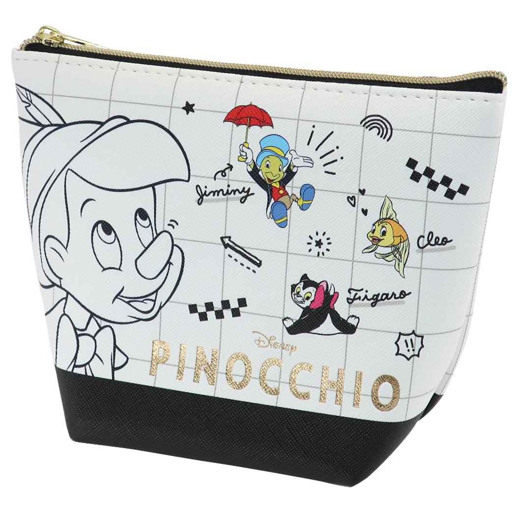 ピノキオ コスメポーチ 舟形 ポーチ 57 Off Pinocchio ディズニー シネマコレクション キャラクター プレゼント マリモクラフト グッズ