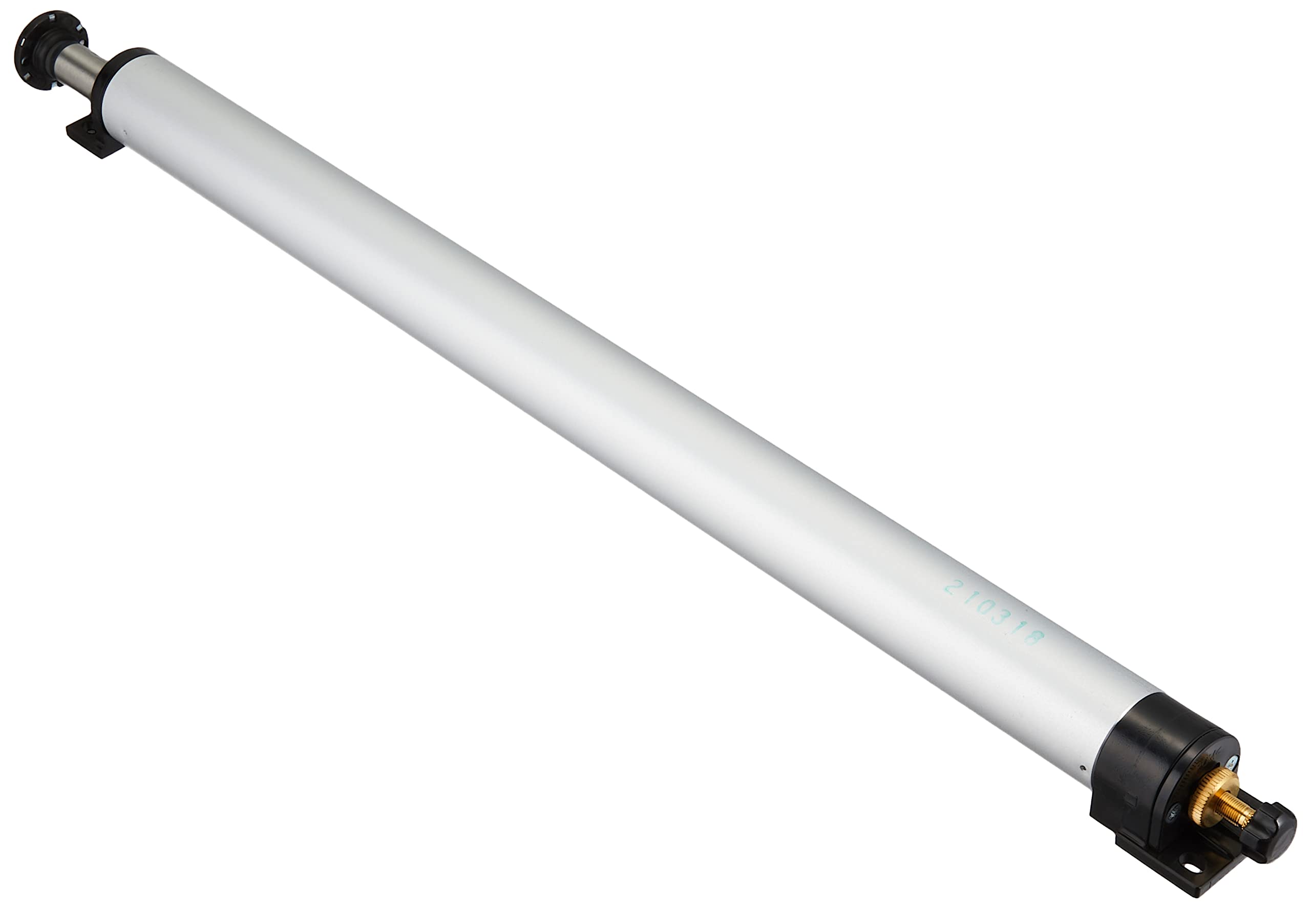 シブタニ エアークッション 上吊引戸用金具 シルバー [長さ390mm×Φ25.6mm] SB-171N