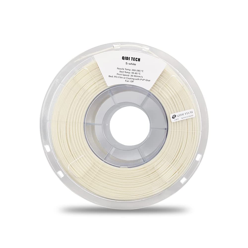 QIDI TECH S-Whiteサポートフィラメント 1.75 mm 1KgスプールホワイトQuick Remove,Support Filament for PA12-CF 7,000円