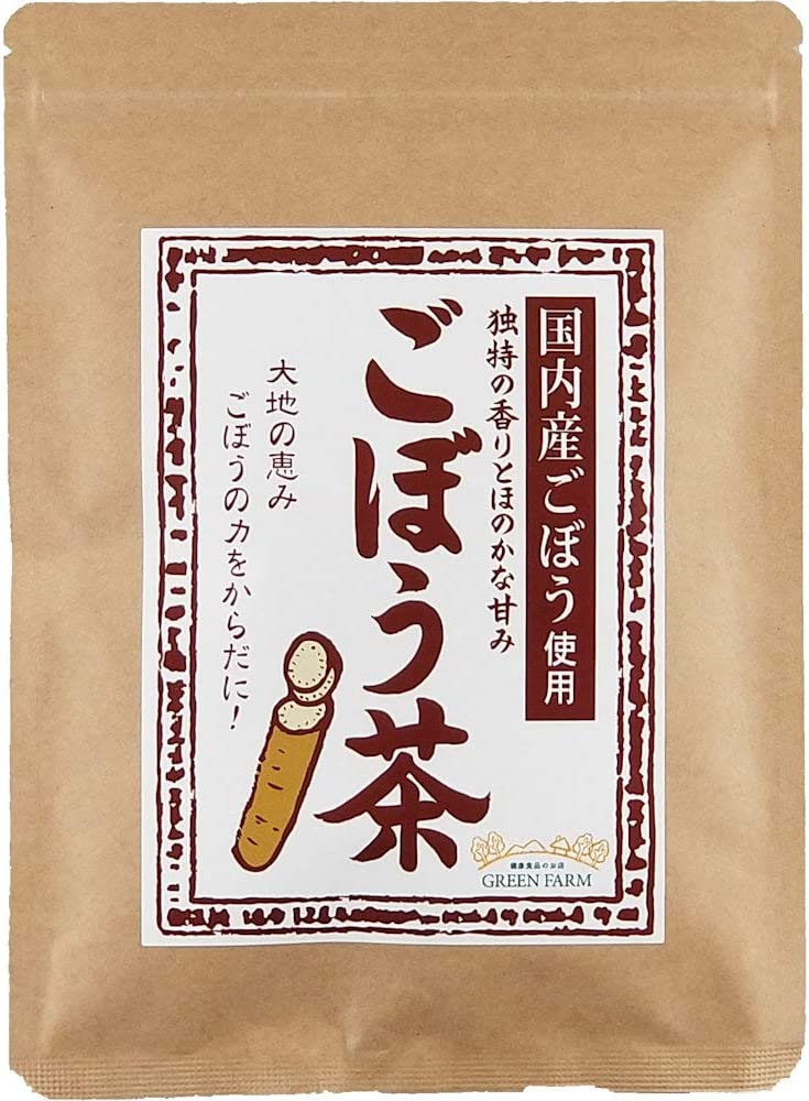 【クーポン有】 大容量 「 国産 ごぼう茶 ティーパック 」 100包入り 生産地：宮崎ごぼう100％使用 ノンカフェイン