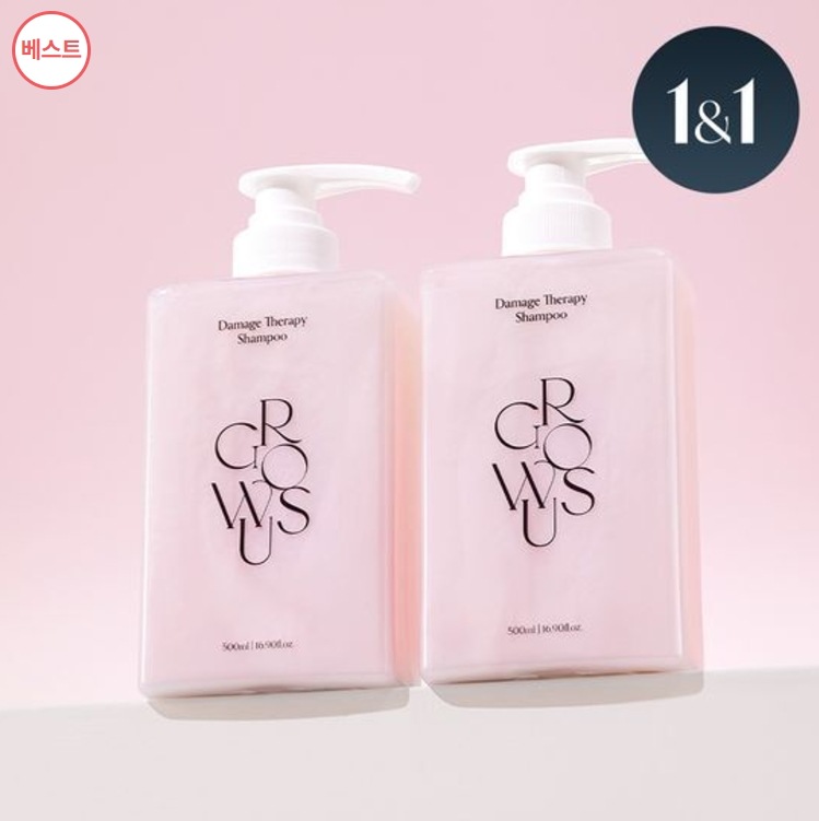 [1+1ダブル][超ダメージヘア] ダメージセラピーシャンプー500ml ダブル企画/韓国化粧品/韓国正規品