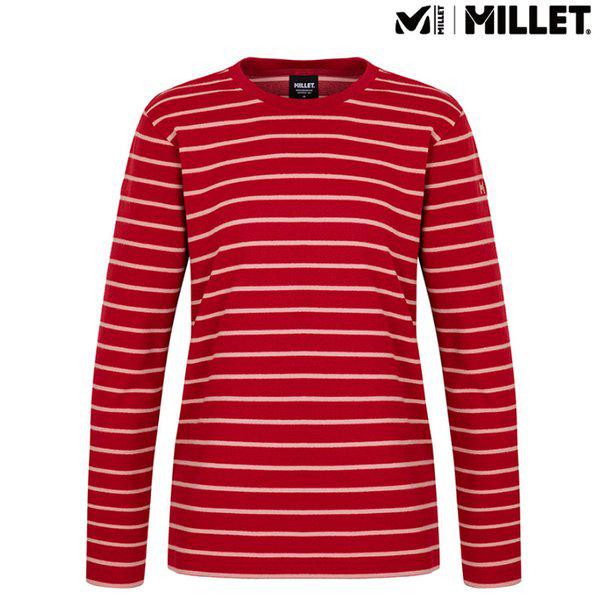 [25新商品特価] 女性 春秋 節季 ストライプ LD ルーアル S/T Tシャツ_MLUFT613_US