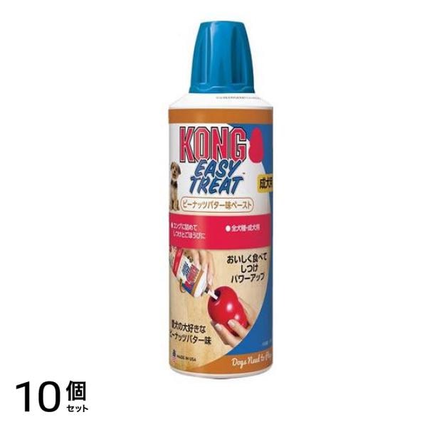 KONG 犬用 コング缶ペースト ピーナッツバター味 226g 10個セット
