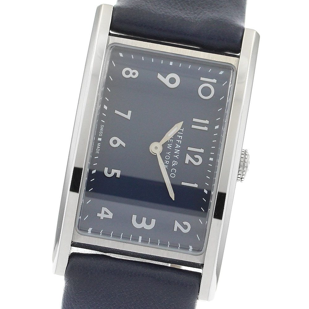 ティファニー TIFFANY&Co. 34677344 イーストウエスト ミニ クォーツ レディース 美品 _897326【中古】