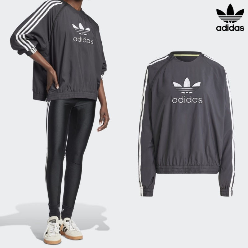 [ADIDAS] アディダス レディース Adilenium シーズン2 クルーネックスウェット ブラック / BLACK 8,250円