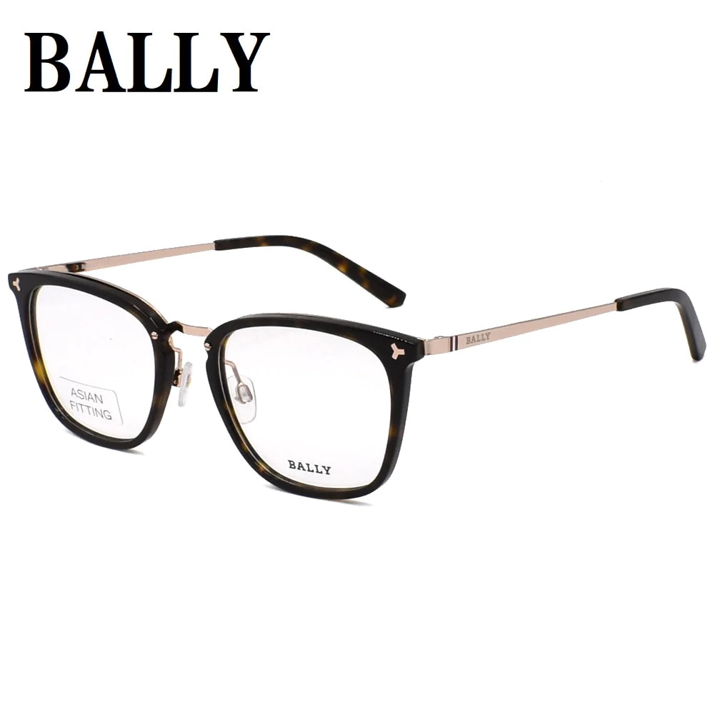 BY5037D 056 53 メガネ 眼鏡 アイウェア アジアンフィット フレーム 鼻あて メンズ レディース ハバナ ピンクゴールド