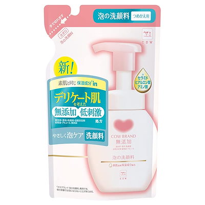 他サイト： カウブランド 無添加泡の洗顔料 詰替用 140mlの商品画像