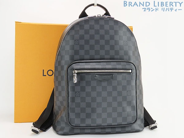 新品同様ルイヴィトンダミエグラフィットジョッシュバッグパックリュックサックブラックN40365