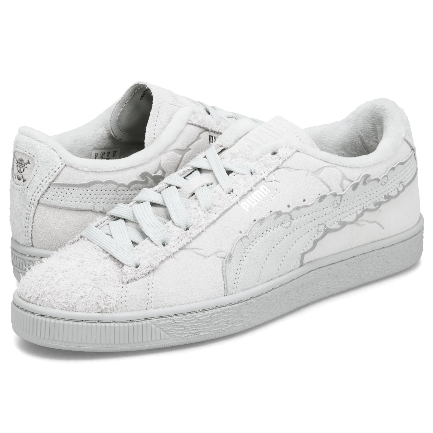 スウェード 3 ワンピース ルフィー スニーカー メンズ 麦わらのルフィ コラボ 396524-01 11,011円