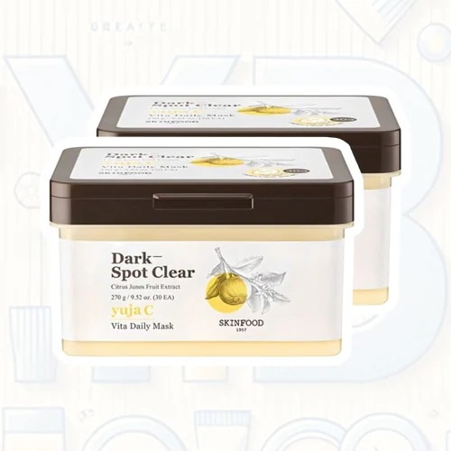 ユズシード デイリー マスク 270g 30枚 x2 / 肌鎮静/ デイリーマスク / 角質ケア効果 /