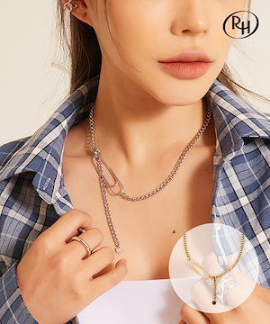 Qoo10 Hei baguette layered ネック