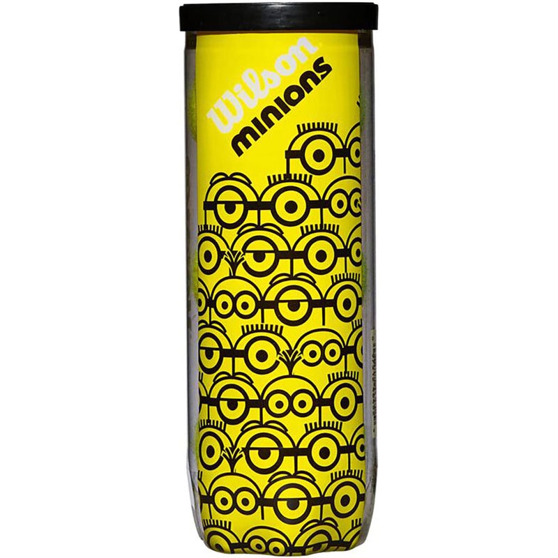 【ロット販売：入り数24】 Wilson(ウイルソン) MINIONS TENNIS BALLS Yellow テニス 競技ボール (wr82024010)