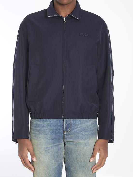 GUCCI Men Coats & Jackets 804960 BLUE
