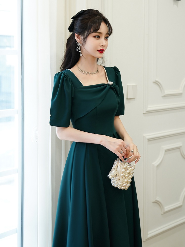 大きなサイズの脂肪スリミング200ポンドの夏の宴会の気質太った姉妹ドレスは通常着用できます 4,987円