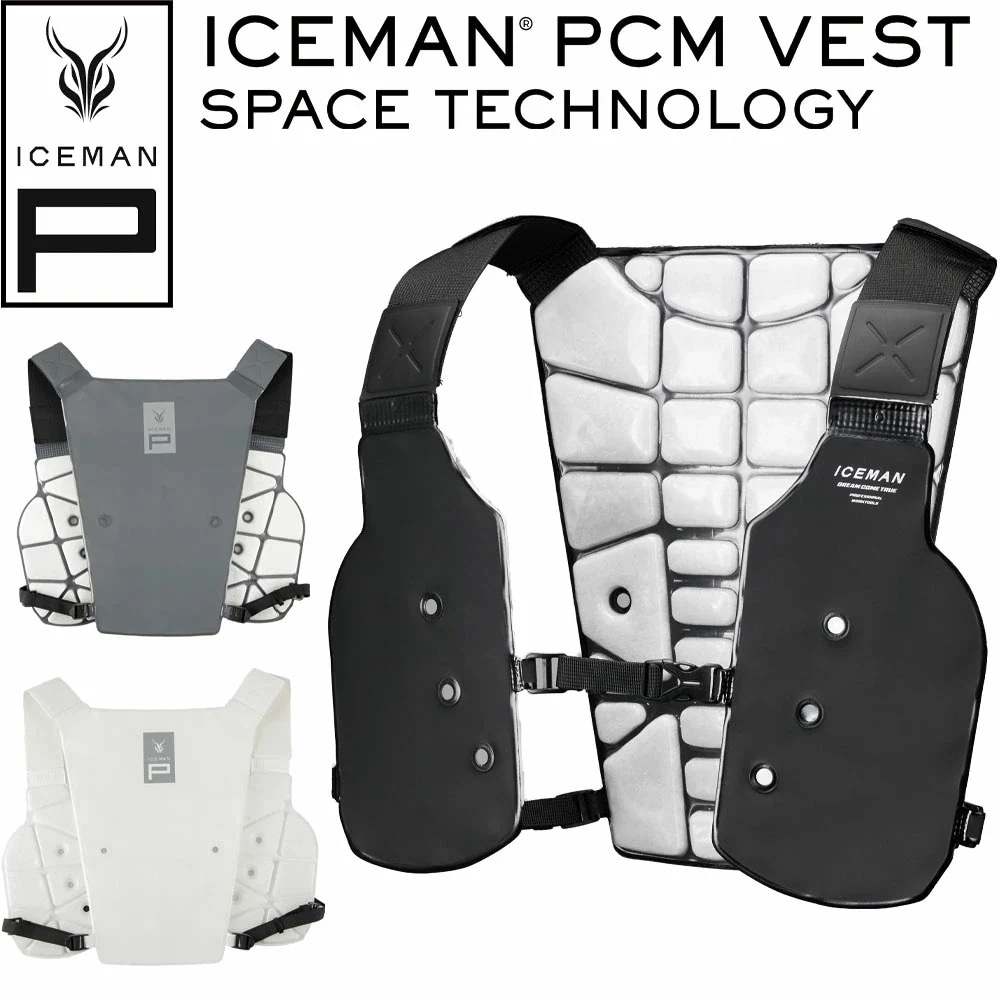正規店 アイスマン PCMベスト2 ICM-PV2 2025 ヤマシン最新 冷却 ベスト ウェア インナーベスト ICEMAN 人気 熱中症 暑さ 対策 グッズ キャンプ アウトドア ガーデニング