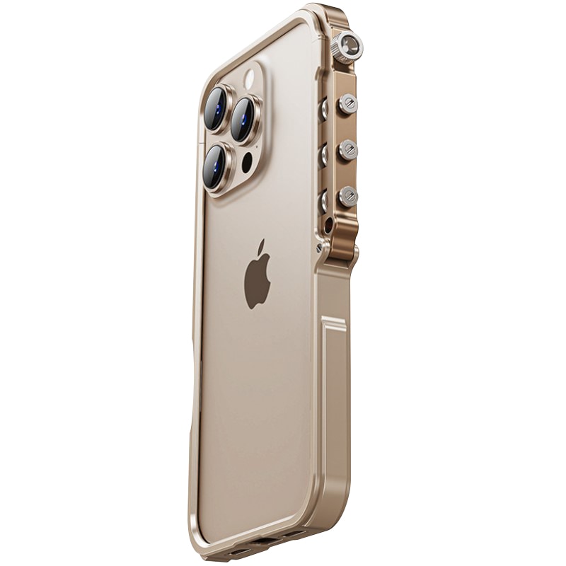 iPhoneケース 14 15 16 plus pro promax シリーズ対応 衝撃に強い 合金製フレーム 軽量 軽い 丈夫 メタリック メタル おしゃれ 簡単着脱