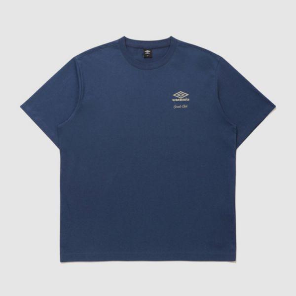 O オンブレ半袖Tシャツ ネイビー UQ121CRNVY 931461