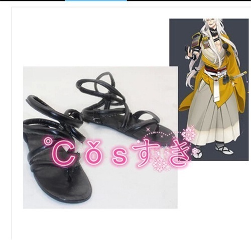 【全店任意2枚購入で100円OFF】刀剣乱舞 とうけんらんぶ 小狐丸 こぎつねまる コスプレブーツ 靴 コスプレシューズ cosplay イベント ハロウイン パーティー 仮装