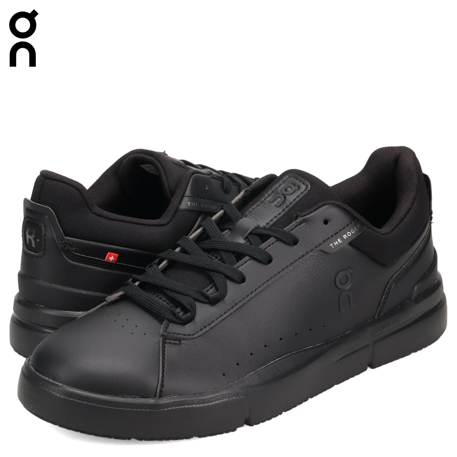 スニーカー ロジャー アドバンテージ メンズ ブラック 黒 3MF30641043