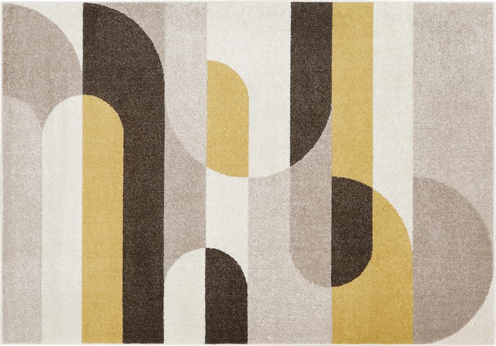 カジュアルでおしゃれなデザインラグ