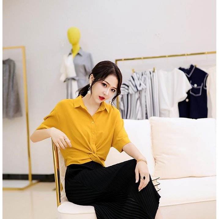 ブラウス レディース フォーマル シャツブラウス 半袖 オフィス ボタンシャツ カジュアル シフォン