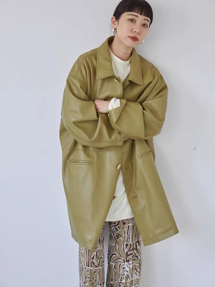 TODAYFUL トゥデイフル Ecoleather Soutiencollar Jacket ジャケット レディース 長袖 レザージャケット キャンセル返品不可