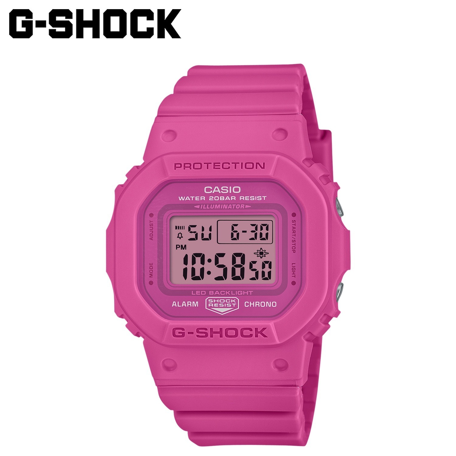 G-SHOCK 腕時計 GMD-S5610PK-4JR ピンクリボン 防水 レディース ピンク
