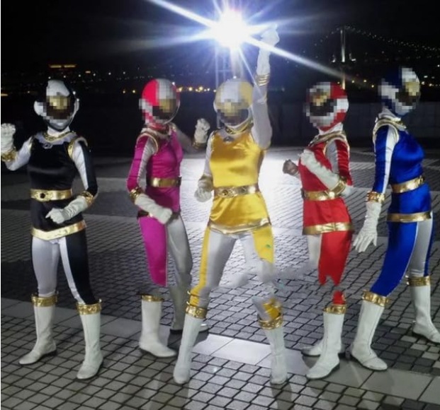 特撮スーパー戦隊ピンク レオタード コスプレ衣装 1着 ブーツ+ ベルト+手袋+ マスク付き 1着 59,994円