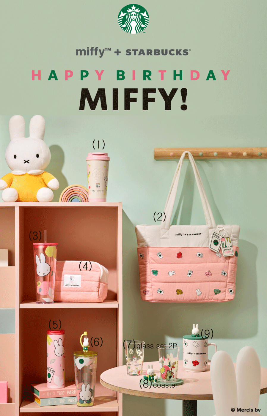 Qoo10] スターバックス スターバックスコリア2025 miffy