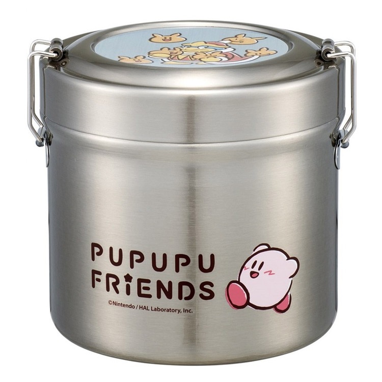 星のカービィ STLB2AG 抗菌真空ステンレスランチボックス PUPUPU FRIENDS プププフレンズ