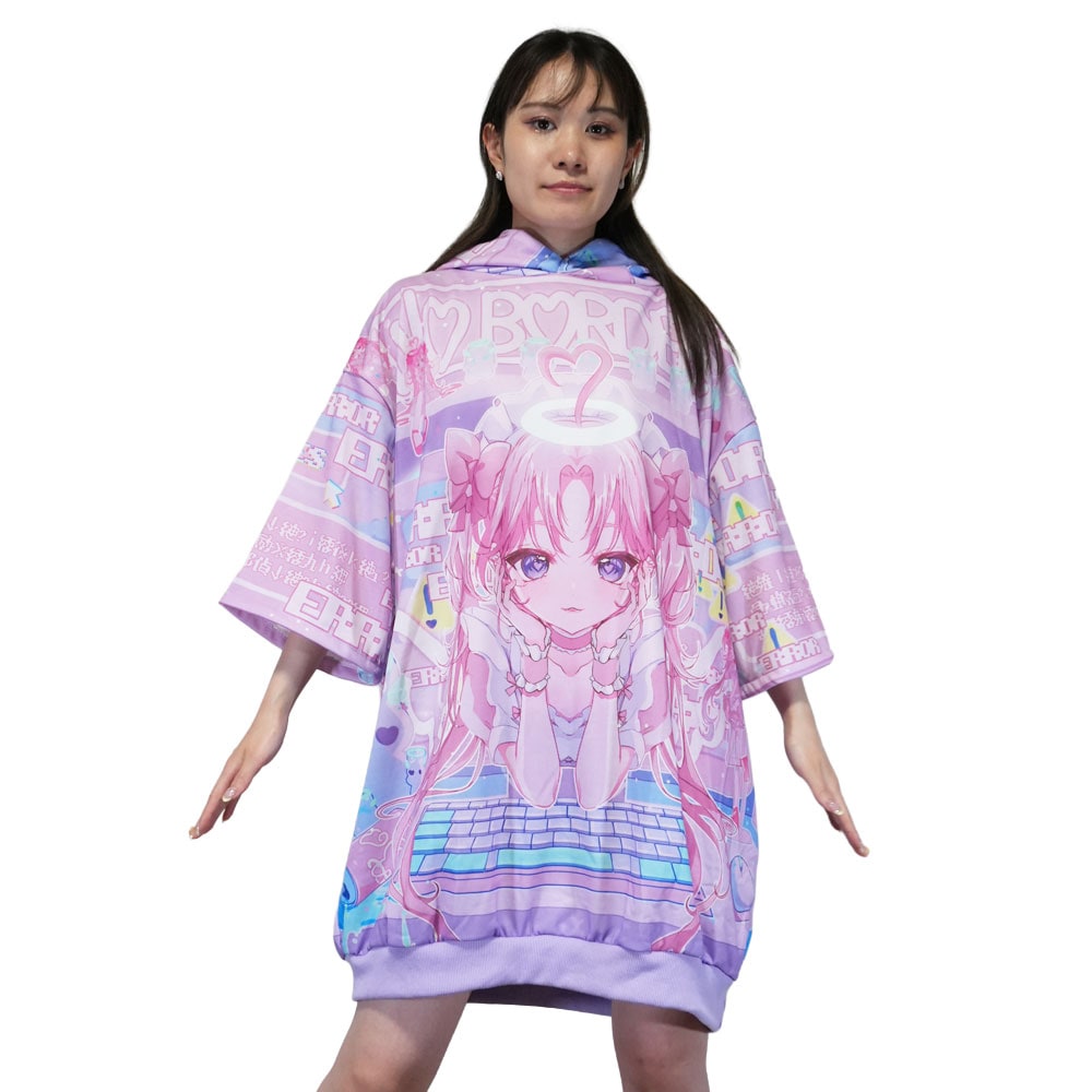 [半袖]偶像天使 パーカー ファッション 原宿 原宿系 レディース メンズ ダンス 衣装 ダンス衣装 パステル ピンク jr-pppa-04 4,959円