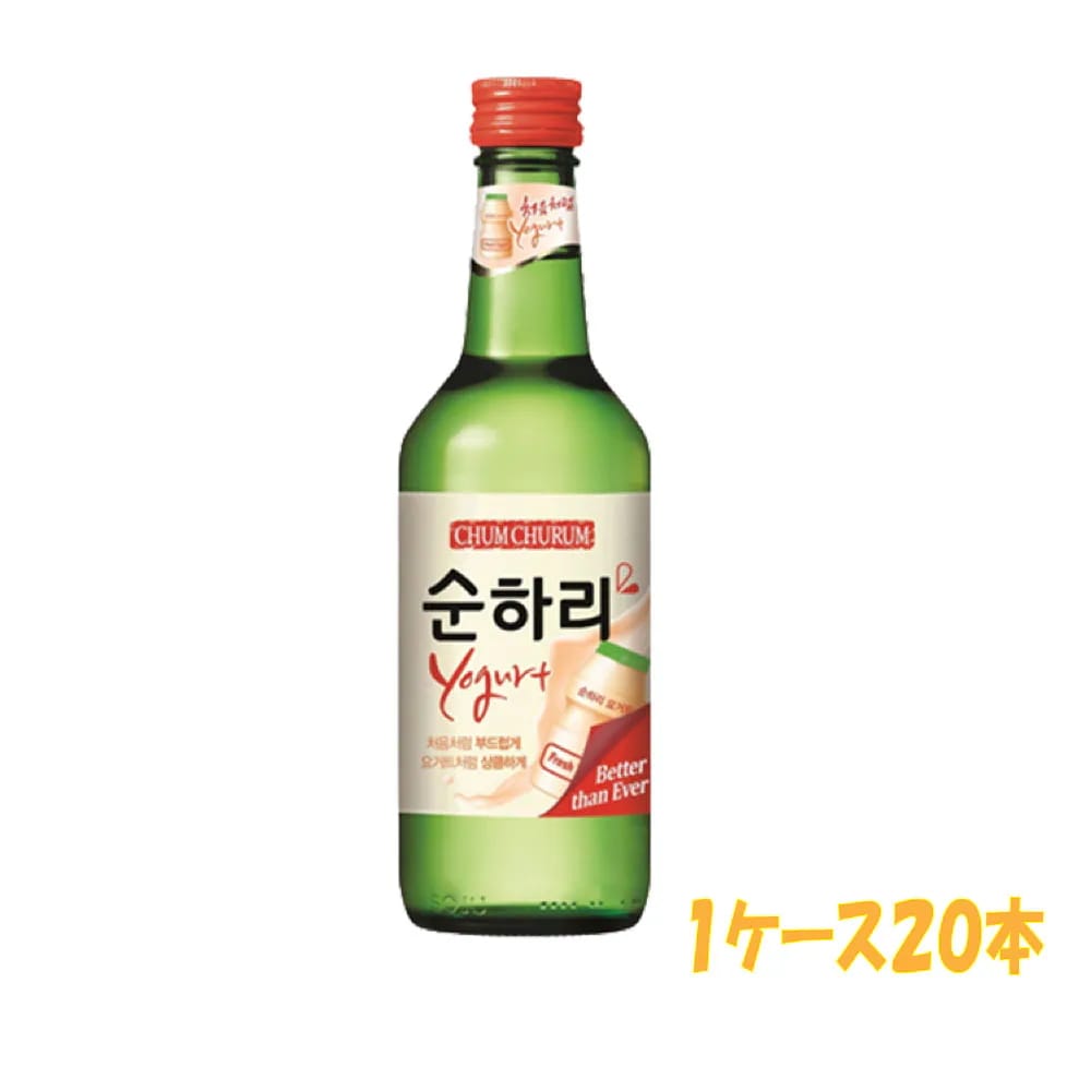 スナリ　ヨーグルト味 1ケース 20本入　チョウムチョロム　韓国　韓国焼酎　焼酎　お酒 スンハリ