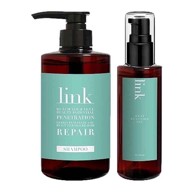 リンク シャンプー +ヒートリアクションオイル セット 500ml+90ml