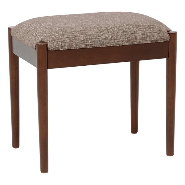 スツール ブラウン/ベージュ・幅46×奥行31×高さ43cm VH-7959BE