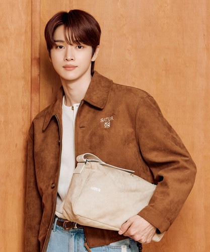 SATUR公式 バッグ Verona Big Square Bag Dark Beige