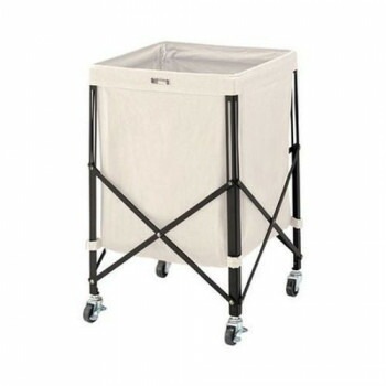 東谷 フォールディングバスケットワゴン アイボリー MIP-74IV