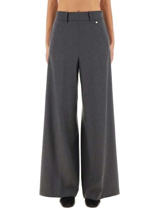 HERNO Women Straight Pants PT00045DR 126529487 GREY
