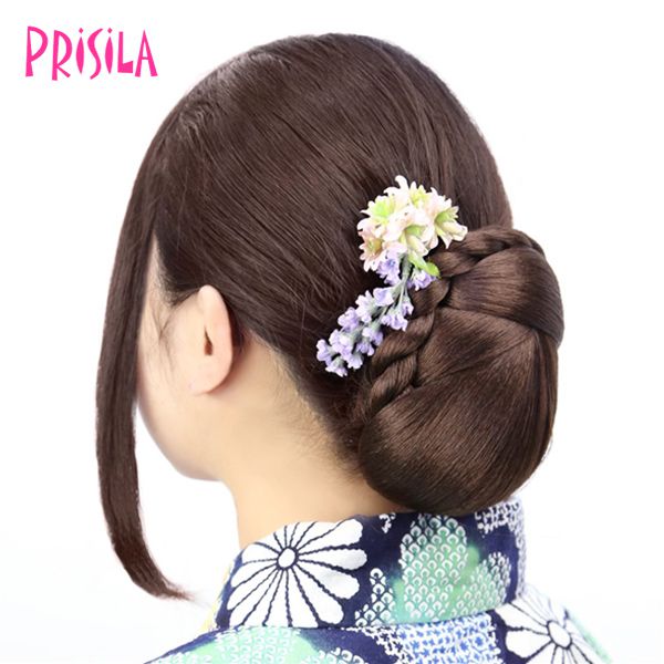 プリシラ ミセス和装シニヨンU-4(送料無料) PRISILA ポイントウィッグ コスプレ ウィック