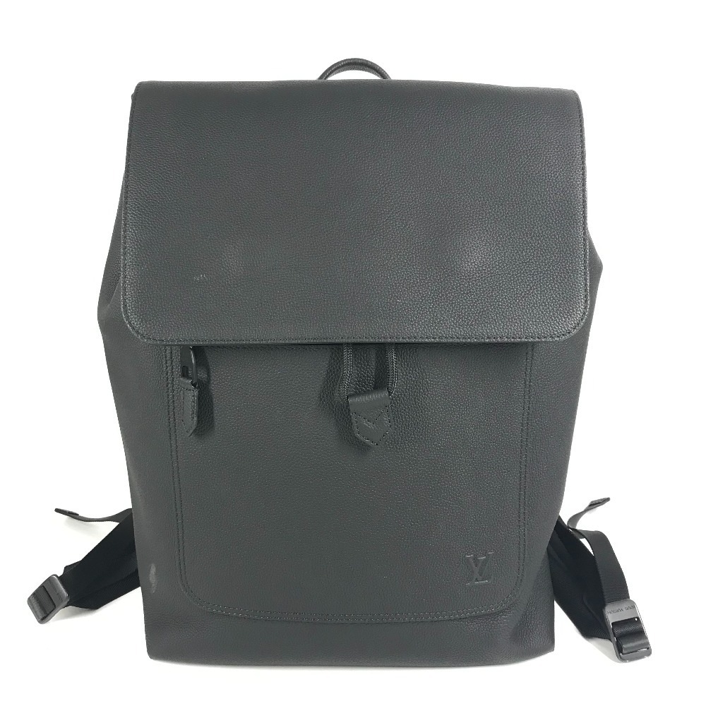 リュックサック M15262 ファストライン バックパック LVアエログラム カバン フラップ ノワール ブラック