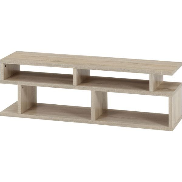 S字型TV台 約120cm幅 組立品 代引不可