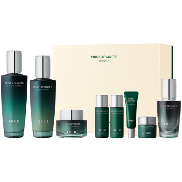 プライム アドバンサー ディエイジング 3種 企画セット／化粧水＋乳液＋サンプル5点付き 13,090円