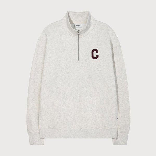 Cロゴ ハーフジップ スウェットシャツ CO2601CR22OT