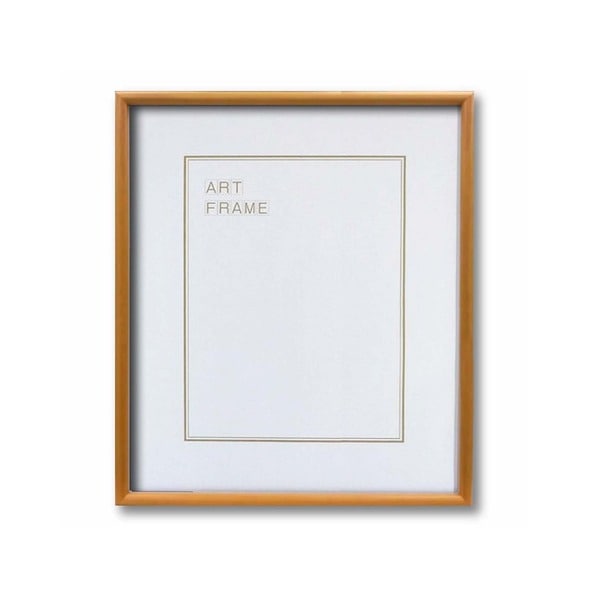 [木製額]温かみのある木製フレーム デッサン額 半切サイズ（545x424mm） ナチュラル