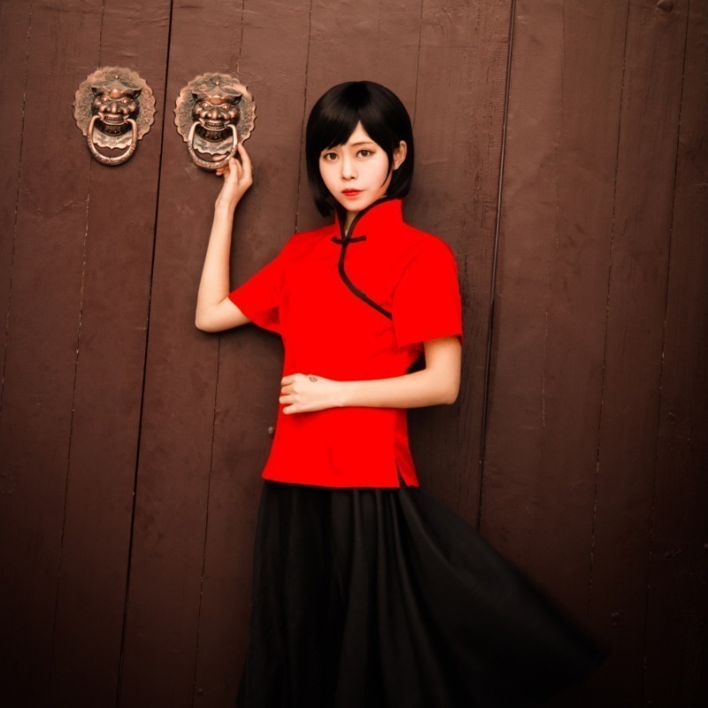 大魚ベゴニアcos服大魚ベゴニア椿コスプレ衣装韓国女装舞台